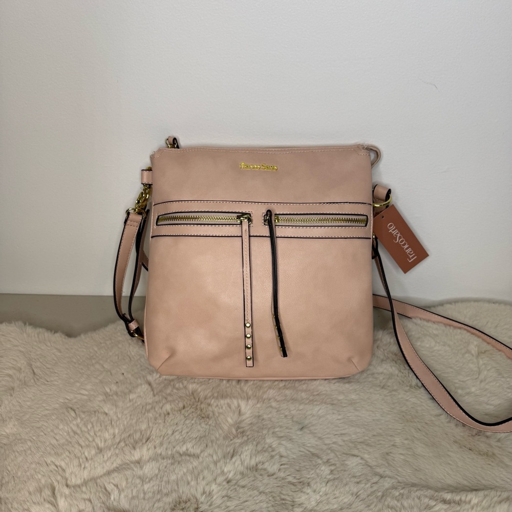 NWT Franco Sarto Blush Crossbody‎ Bag